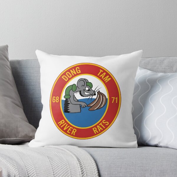 Item preview, US Navy Dong Tam River Rats Vietnam War Patch designed and sold by CharlieDesings.