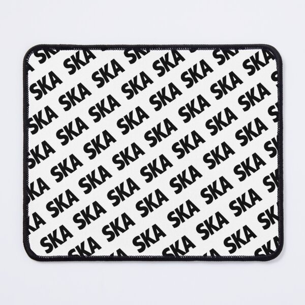 Item preview, Retro SKA Music Diagonal Typography Pattern – Black designed and sold by Britishdelights.