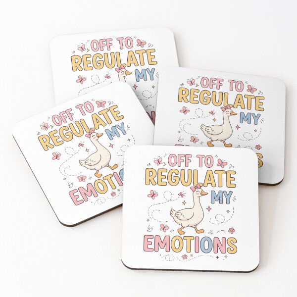 Item preview, Off To Regulate My Emotions Silly Goose Cute  designed and sold by happiecatstore.