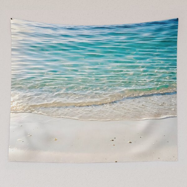 Item preview, Waves on a Sandy Beach designed and sold by Sybille-Yates.