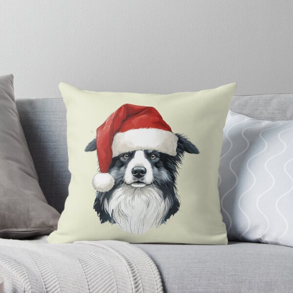 Item preview, Santa Dog - Border Collie designed and sold by ZogDog Pro.