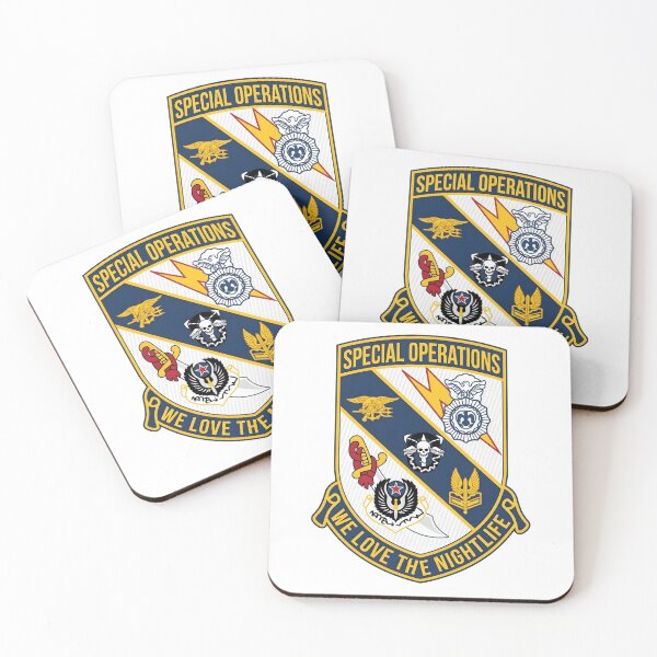 Item preview, Joint Special Operations Command We Love The Nightlife Patch designed and sold by CharlieDesings.