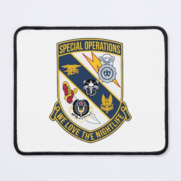 Item preview, Joint Special Operations Command We Love The Nightlife Patch designed and sold by CharlieDesings.