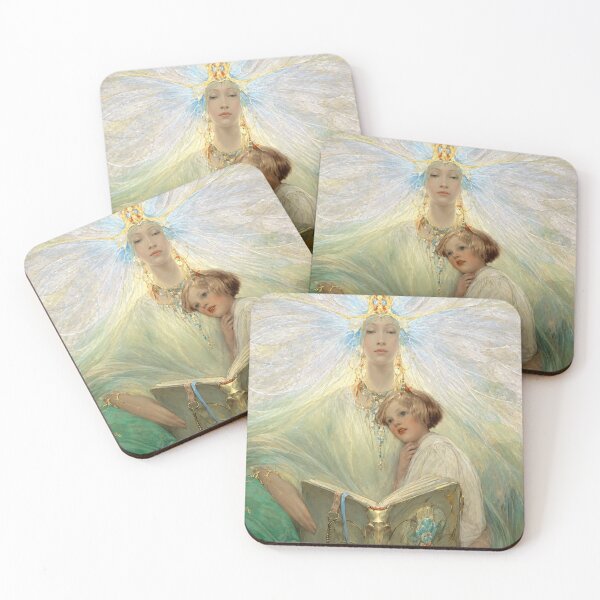 Item preview, Fairy Godmother Wall Art, Vintage Fairy Tale Painting, Sarah Stilwell Weber Storybook Art Print designed and sold by RickE.