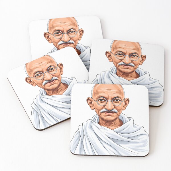 Item preview, Mahatma Gandhi Portrait – Indian Freedom Fighter and Father of the Nation designed and sold by lexxclothing.
