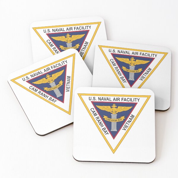 Item preview, US Naval Air Facility Cam Ranh Bay Vietnam Patch designed and sold by CharlieDesings.
