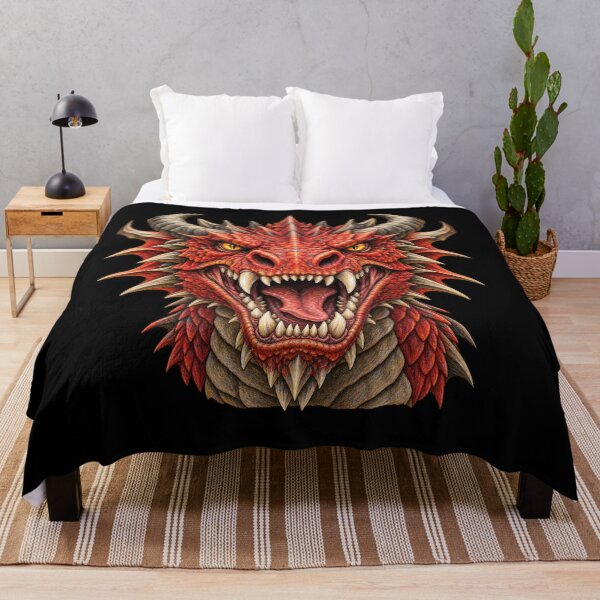 Item preview, Roaring Red Dragon – Fantasy Creature designed and sold by JOANNASKAH.