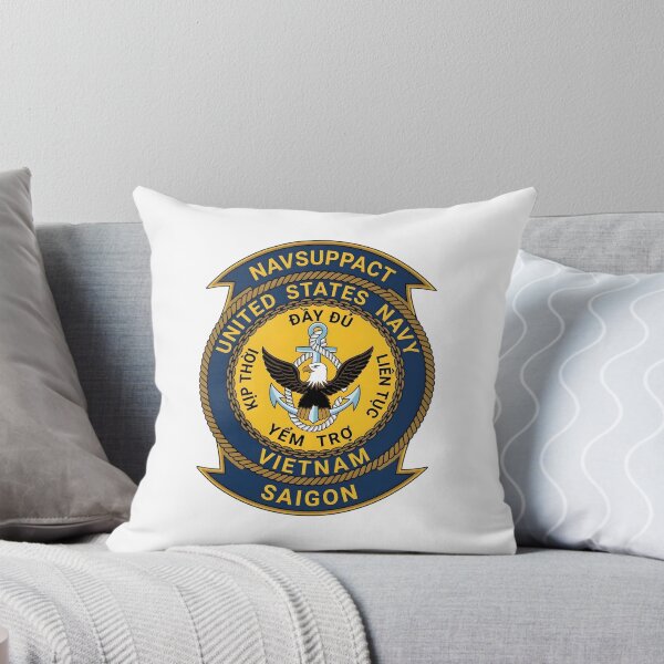 Item preview, US Navy Naval Support Activity NAVSUPPACT Saigon Vietnam Patch designed and sold by CharlieDesings.