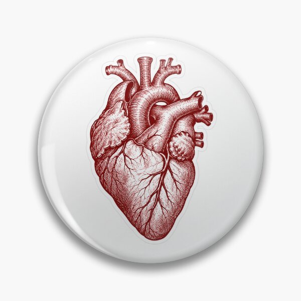 Item preview, Anatomical Heart | Vintage Medical Art designed and sold by tanu200717.