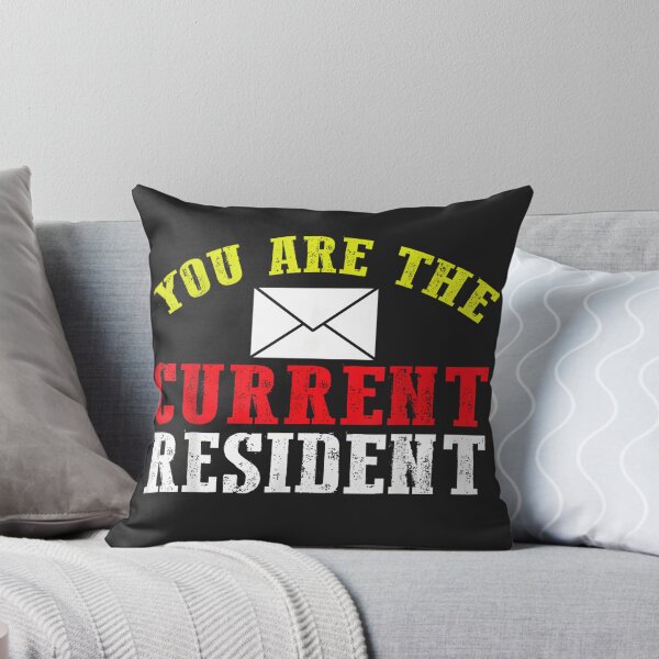 Item preview, You Are The Current Resident Distressed Vintage Mail Delivery designed and sold by BUNNIES-EL.