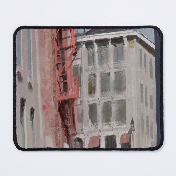 Item preview, Red Fire Escape designed and sold by Pigment & Dust.