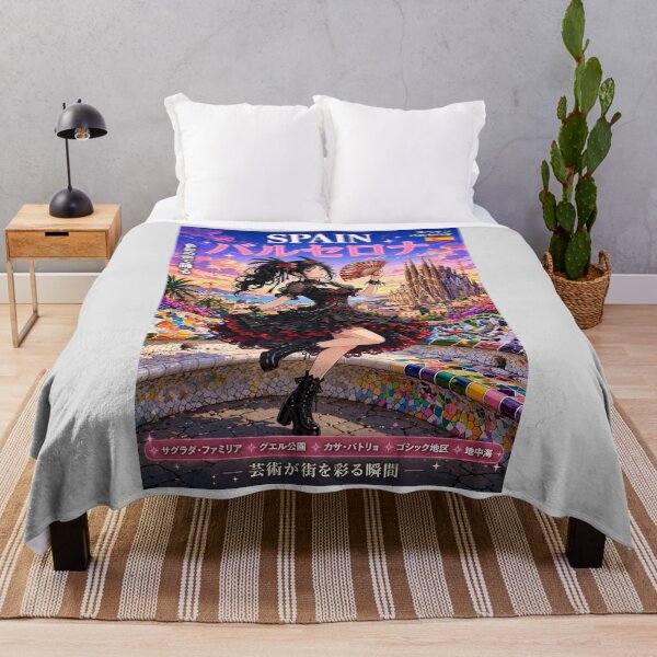 Item preview, Barcelona, Spain — The Gothic Witch of the Colorful Streets designed and sold by DibujandoPorfa.