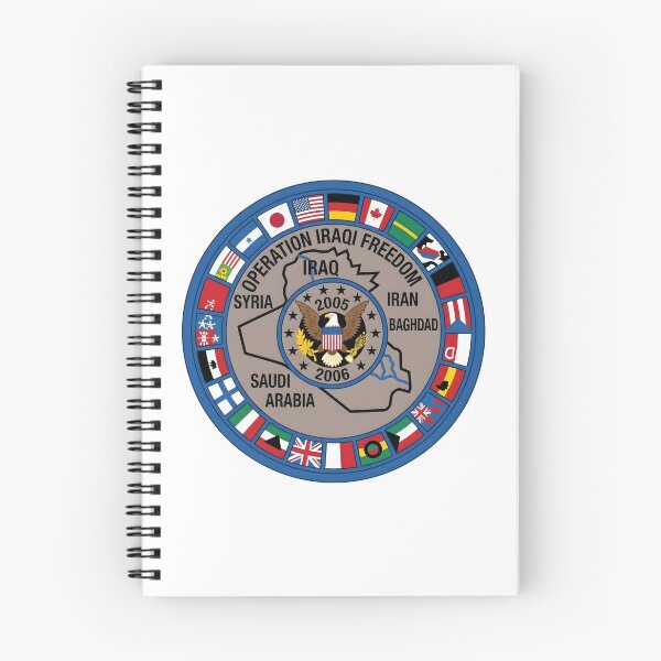 Item preview, Operation Iraqi Freedom 2005-2006 Coalition Deployment Patch designed and sold by CharlieDesings.