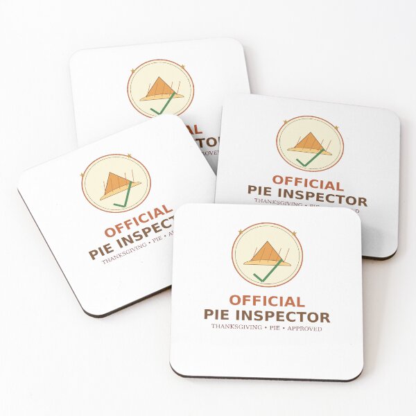 Item preview, Official Pie Inspector Funny Thanksgiving T-Shirt designed and sold by Paws & Pine Studio.
