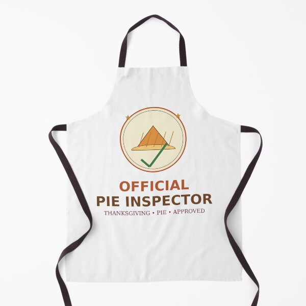 Item preview, Official Pie Inspector Funny Thanksgiving T-Shirt designed and sold by Paws & Pine Studio.