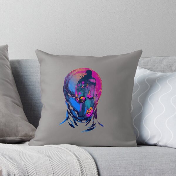 Item preview, Vaporwave Gojo Silhouette Portrait Shirt-27 designed and sold by AndrejKling.