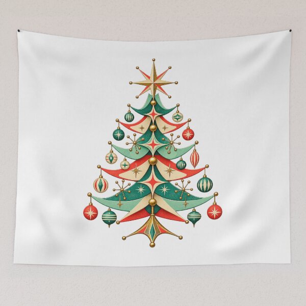 Item preview, Atomic Christmas Tree – Mid Century Modern Holiday designed and sold by MetaModel Editions.