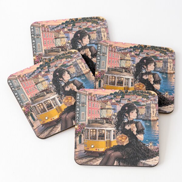 Item preview,  Lisbon, Portugal — The Gothic Witch of the Golden Tramways designed and sold by DibujandoPorfa.