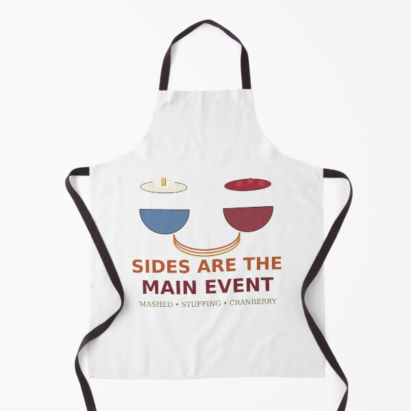 Item preview, Sides Are The Main Event Funny Thanksgiving Food T-Shirt designed and sold by Paws & Pine Studio.