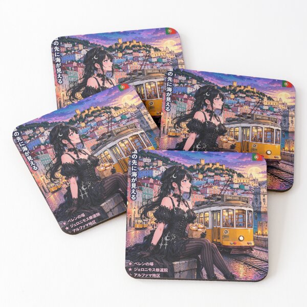 Item preview, Lisbon, Portugal — The Gothic Witch of the Golden Tramways designed and sold by DibujandoPorfa.