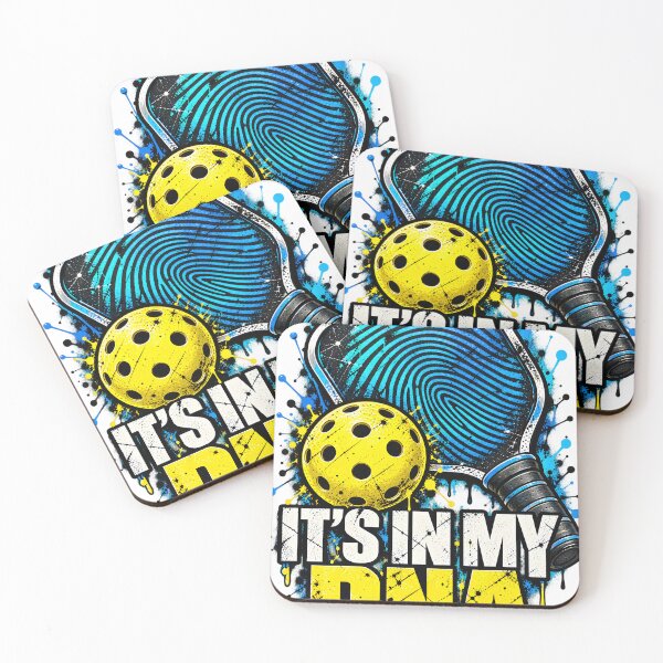 Item preview, Its in My DNA Pickleball Fingerprint Paddle designed and sold by JAZZY-DESIGN.