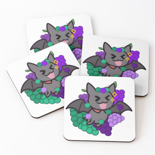 Item preview, Cute Bat Surrounded by Grapes designed and sold by patriciaed-ward.