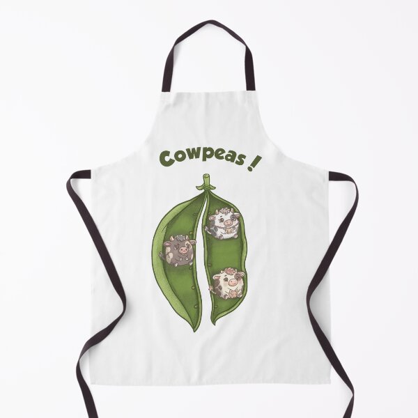 Item preview, Cute Cowpeas in a Pea Pod Whimsical Cartoon Illustration designed and sold by Kakon-52.