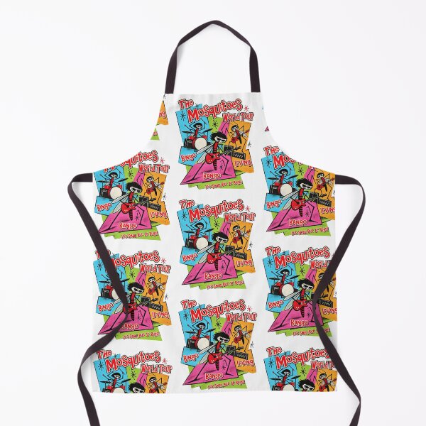 Item preview, The Mosquitos World Tour Funny Rock Band Retro Music Design designed and sold by KippyMcCall.