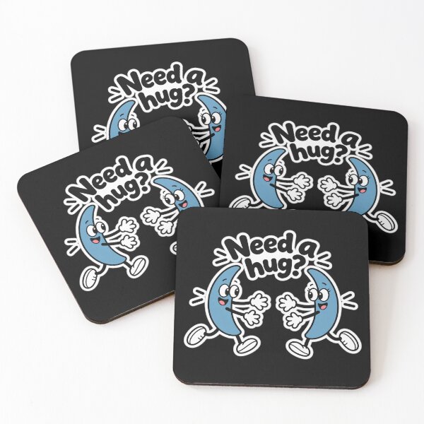 Item preview, Need a Hug? Funny Blue Parentheses designed and sold by The Mood Index.
