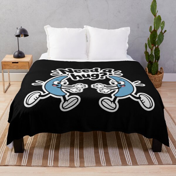 Item preview, Need a Hug? Funny Blue Parentheses designed and sold by The Mood Index.
