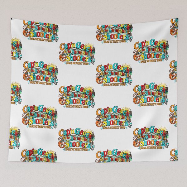 Item preview, Tropical Beach Party Shrimp Bar Retro Summer Graphic Design designed and sold by KippyMcCall.