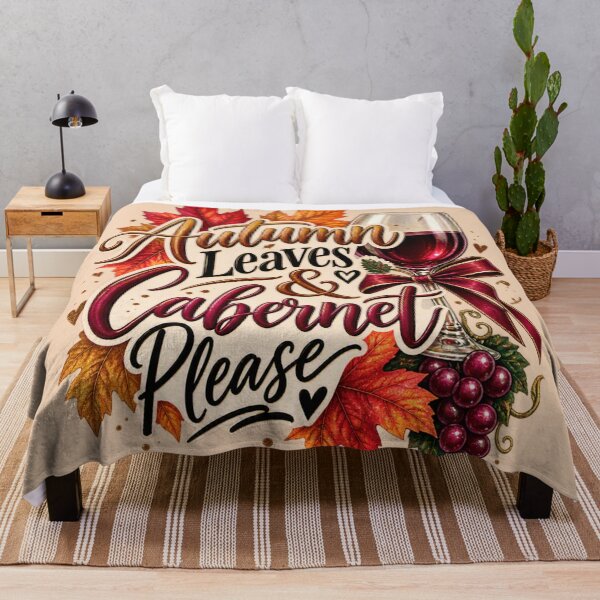 Item preview, Autumn Leaves and Cabernet Please designed and sold by MarselArt.
