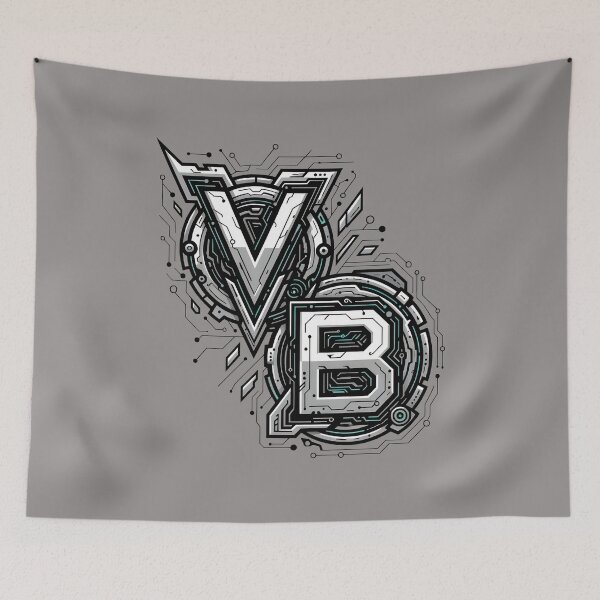 Item preview, VB Yin Yang Distressed Symbol Apparel Graphic-16 designed and sold by AndrejKling.