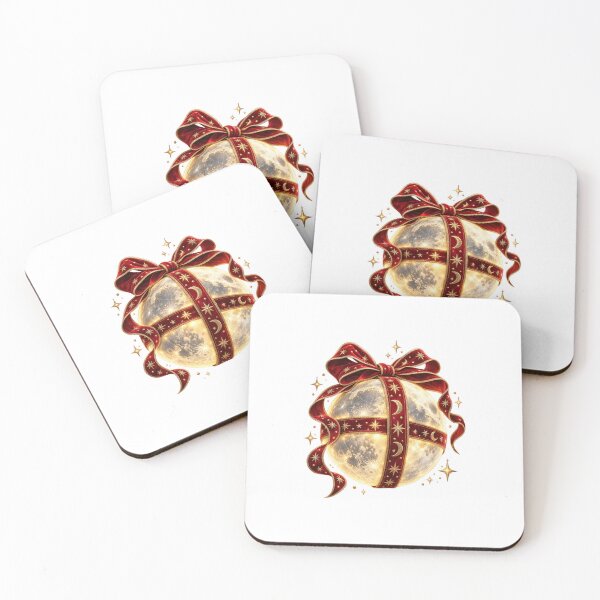 Item preview, Celestial Christmas Moon – Magical Holiday Gift designed and sold by MetaModel Editions.