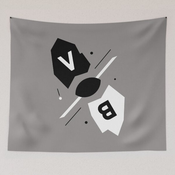 Item preview, VB Yin Yang Distressed Symbol Tee-27 designed and sold by AndrejKling.