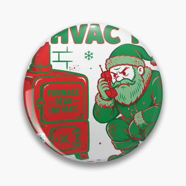Item preview, Santa Called An HVAC Tech - Furnace Dead No Heat designed and sold by TheShopier.