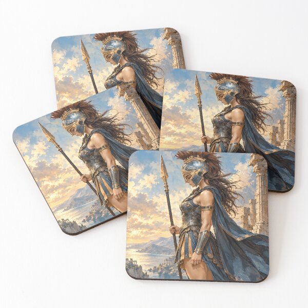 Item preview, Athena's Guardian – Ancient Greek Warrior designed and sold by Curio Meridian.