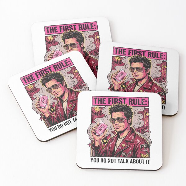 Item preview, The First Rule - You Do Not Talk About It 90s Soap Rebel designed and sold by MonodyStore.