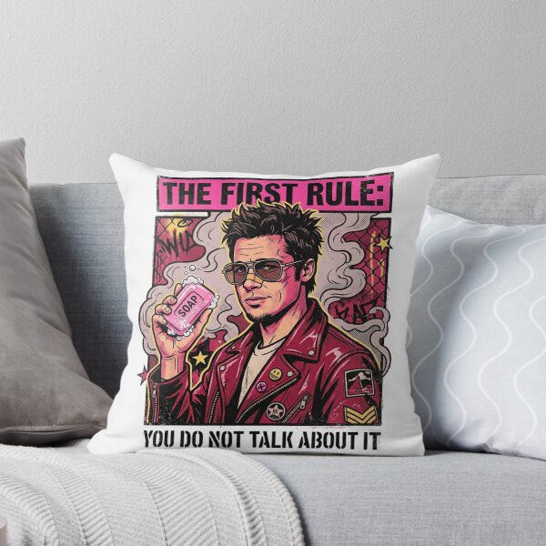 Item preview, The First Rule - You Do Not Talk About It 90s Soap Rebel designed and sold by MonodyStore.