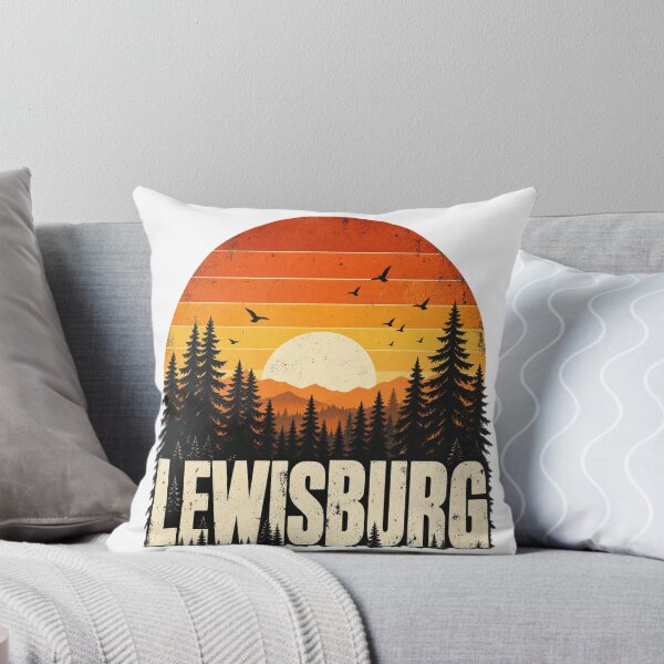 Item preview, Lewisburg Tennessee Vintage Sunset Forest Design designed and sold by Castielalger.