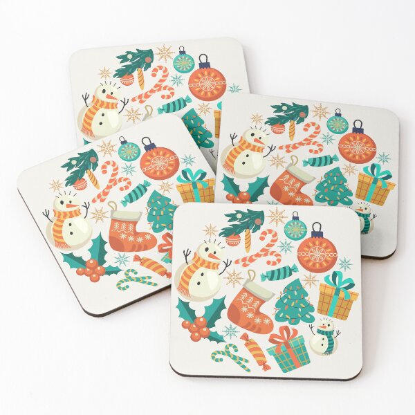 Item preview, Vintage Christmas Icon Pattern designed and sold by BluedarkArt.