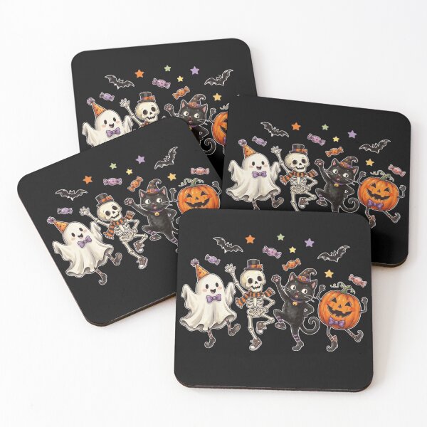 Item preview, Halloween Characters Dancing designed and sold by Panita-Comics.