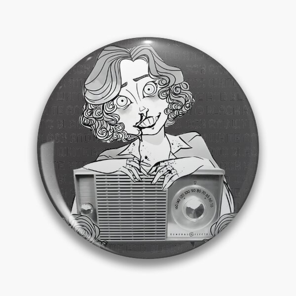 Item preview, Housewife Radio Black and White Minimalist Artwork by GHOST designed and sold by Lunatessa.