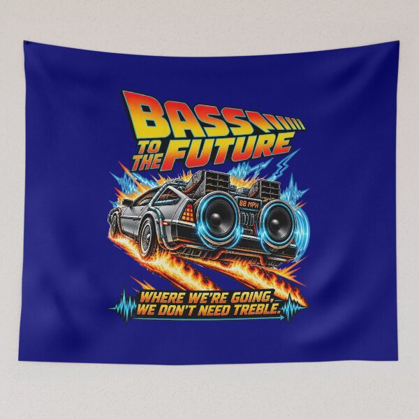 Item preview, Bass To The Future Back To The Future Parody designed and sold by BASS-CULTURE.