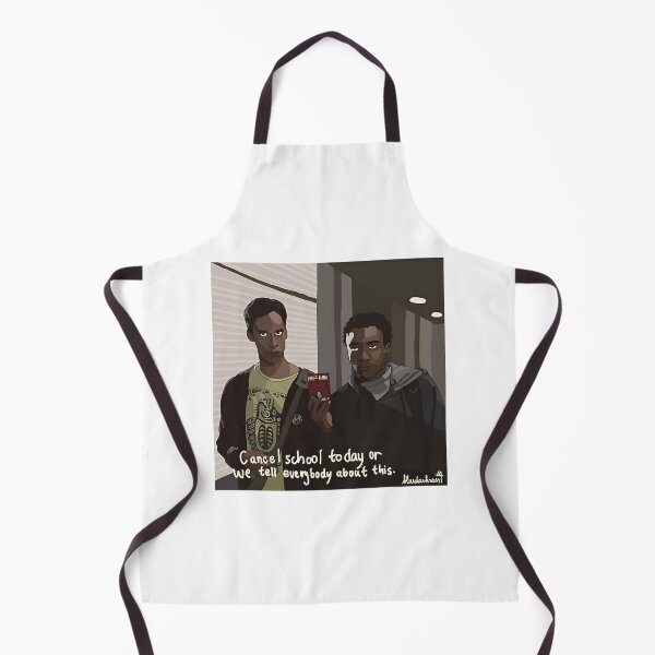 Item preview, Troy and Abed Funny Blackmailing Dean Pop Culture Inspired Illustration designed and sold by Luna1706.