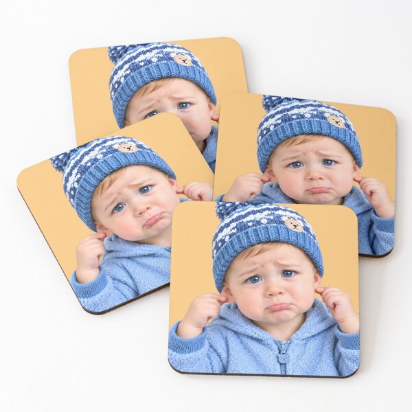 Item preview, Adorable Baby with a Remorseful Expression designed and sold by MagicCrystal.