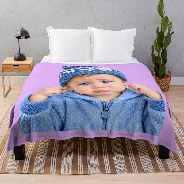 Item preview, Adorable Baby with a Remorseful Expression designed and sold by MagicCrystal.