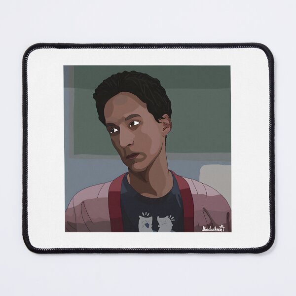 Item preview, Abed's Scheming Face Expressive Pop Culture Illustration designed and sold by Luna1706.