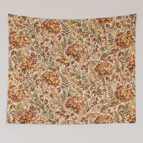Item preview, Dried Hydrangeas and Autumn Botanicals designed and sold by mycute-stickers.