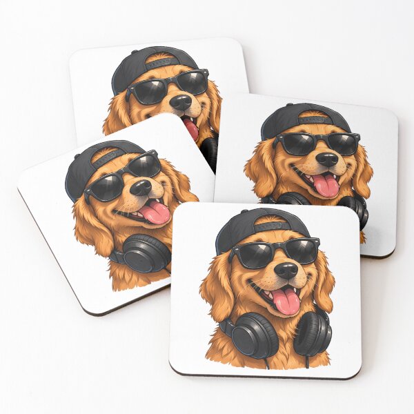 Item preview, Cool Golden Retriever designed and sold by zakvisuals.
